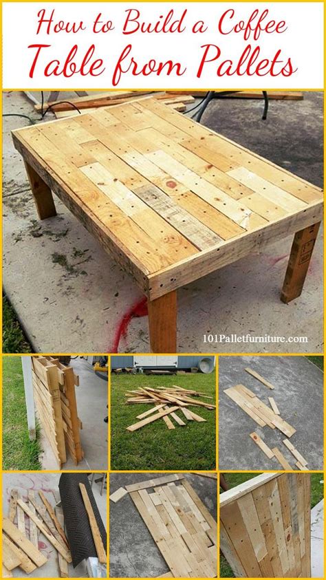 50 Best Diy Pallet Projects With Step By Step Diagrams Build A Coffee