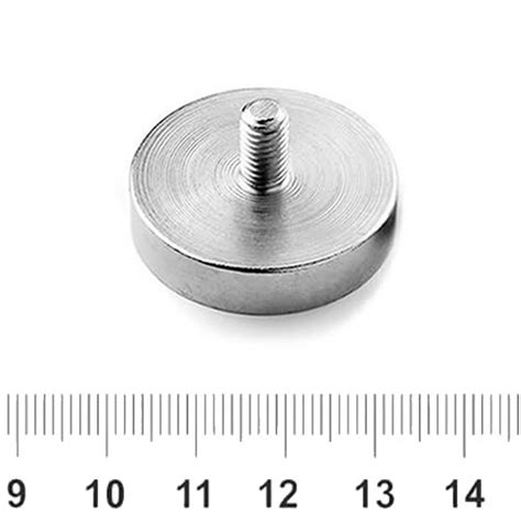 External Screw Pot Magnet Ø30 Mm Magnets Mpco Magnetics