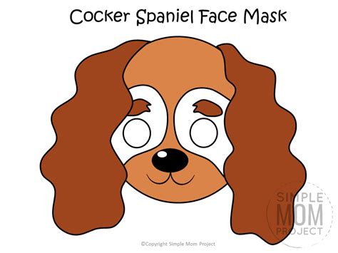 Click Now To Print Any Of Our 8 Paper Puppy Dog Mask Templates Theres