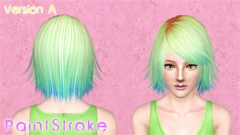 Butterfly Sims Hair 026 Retextures By Irkatty The Hairs