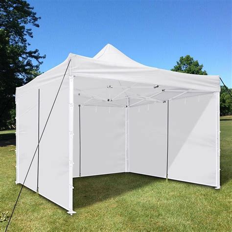 10x10ft Ez Pop Up Canopy Tent Side Wall Party Shelter Sun Wall Sidewall