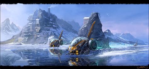 Sci-fi Landscapes Related Keywords & Suggestions - Sci-fi ... | Concept art, Spaceship art, Art