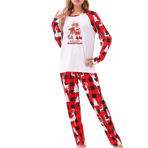Prices Drop As You Shop Striped Pajamas Couple Women Sets Jammies Loungewear Pjs Holiday Casual