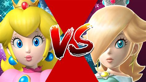 Peach Vs Rosalina Youtube