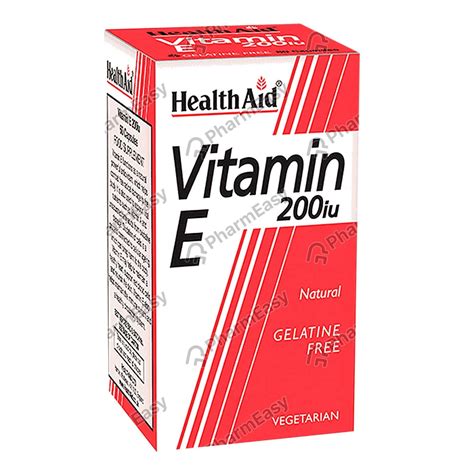 However, a review of studies published in 2003 found giving to avoid interactions and unforeseen side effects, always advise your doctor if you are taking a daily vitamin e supplement. Health Aid Vitamin E 200iu Bottle Of 100 Capsules - Uses ...
