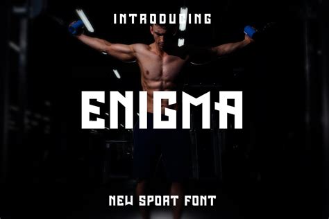 Enigma Font By Alonkelakon · Creative Fabrica