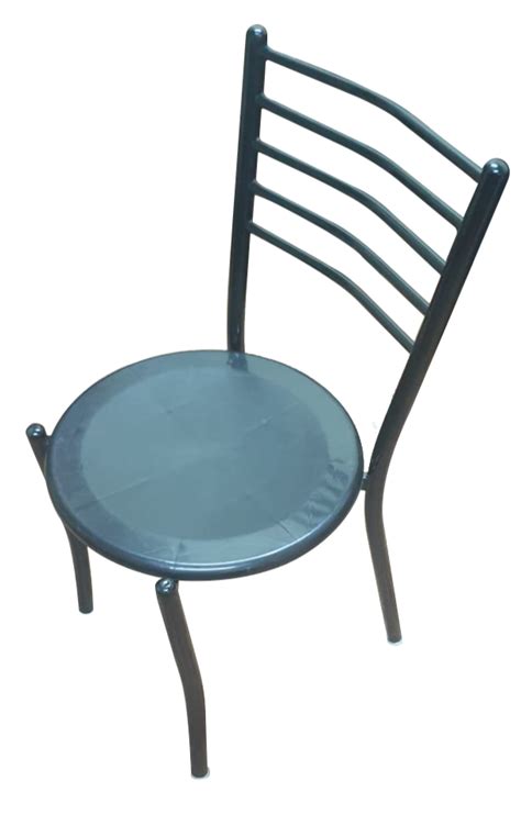Single column up to 4 columns are used depending on top size. Kylin Seating Black Restaurant Iron Chair, For Cafe, Size ...