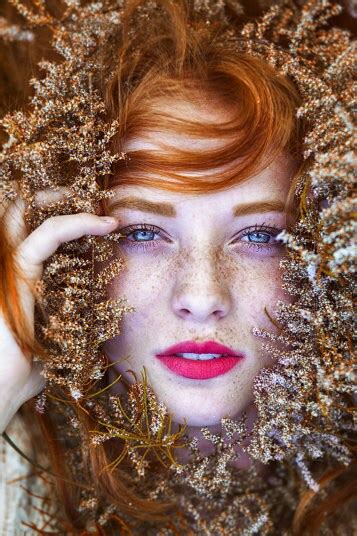 Freckled Photos By Maja Topcagic Dispel Myths About Red Hair