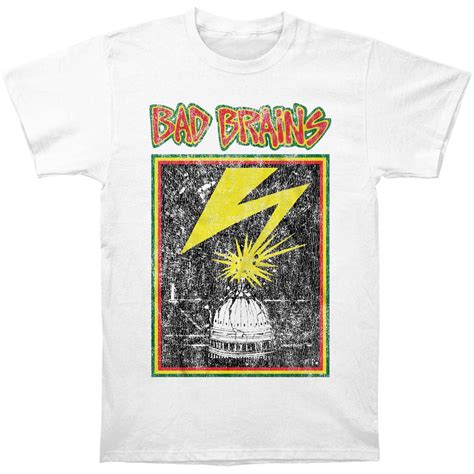 Bad Brains Distressed Capitol On T Shirt 1728 Pilihax