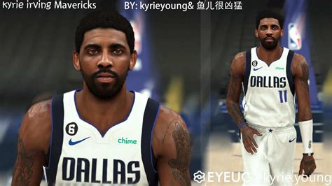 Nba 2k23 Kyrie Irving Cyberface And Hair Update