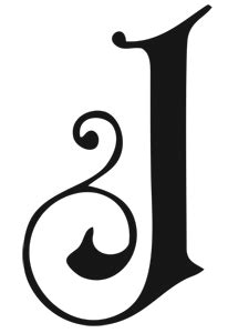 Print outs, information, coloring pages, and books related to the letter j. Fancy Cursive Letter J