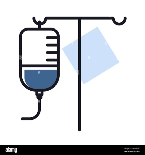 Iv Stand Vector Icon Medical Sign Stock Photo Alamy
