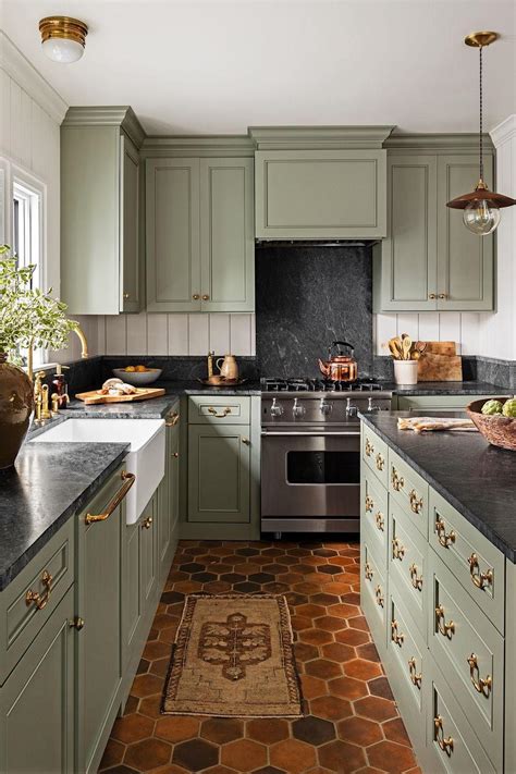New kitchen cabinets make updating your home's style and functionality easy. Go Green With These Beautiful Kitchen Cabinet Colors