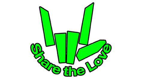 Share The Love Logo And Symbol Meaning History PNG Brand