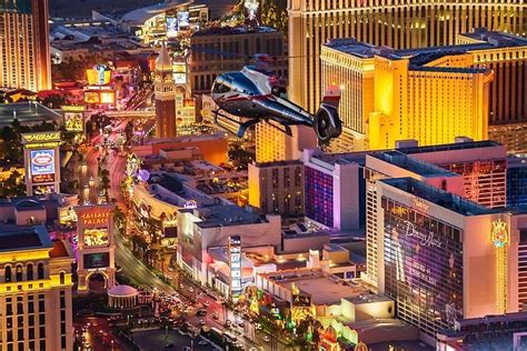 Tripadvisor Avondvlucht Per Helikopter Over Las Vegas Strip Met Vervoer Aangeboden Door