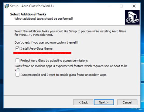 System Transparency для Windows 10