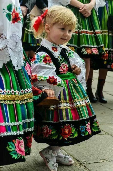 Polskie Stroje Ludowe Polish Traditional Costume Polish Dress