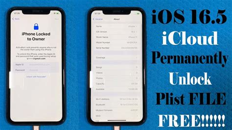 Icloud Activation Unlock Ios 165 Free Plist File Permanently