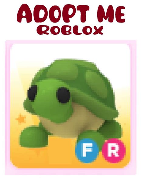 Adopt Me Roblox Fr Turtle Video Gaming Gaming Accessories In Game