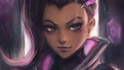 Sombra Fanart Overwatch Wallpaperhd Games Wallpapers4k Wallpapers