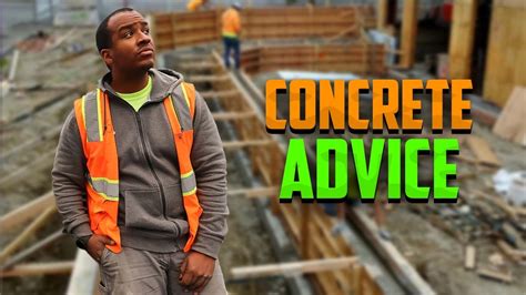 Tips And Advice About Commercial Concrete From Carpenters Youtube