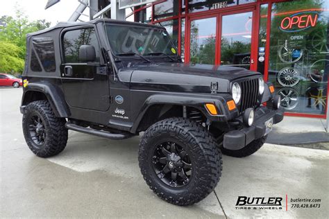 Jeep Wrangler With 17in Fuel Octane Wheels And Nitto Trail Grappler
