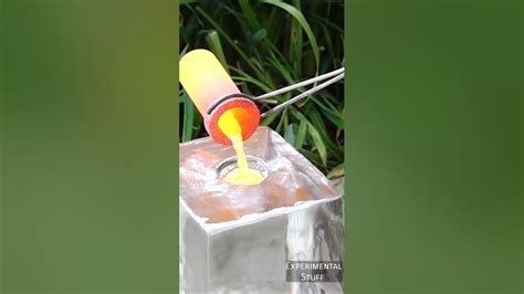 Lava Vs Ice Best Science Experiment Youtube