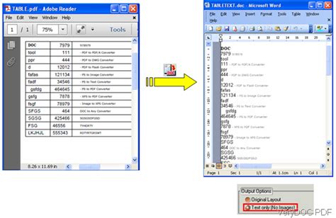 Will Your Pdf To Word Converter Convert Tables From Pdf File To Word