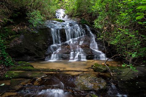 Upper Rhododendron Falls Georgia Waterfalls