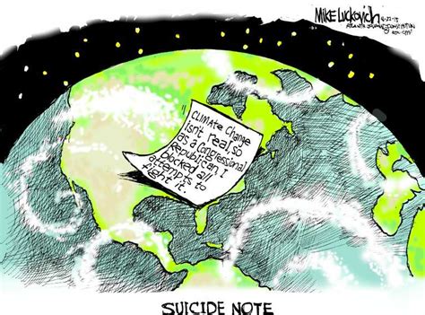 Political Cartoon On Planet Celebrates Earth Day By Matt Davies