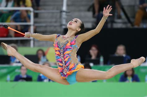 S Korean Rhythmic Gymnast Emotional After Qualifying For Nd Straight Olympic Final Korea Net