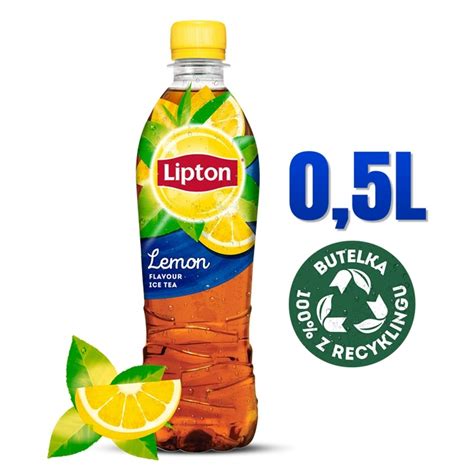 Lipton Ice Tea Lemon Napój Niegazowany 500 Ml Zakupy Online Z Dostawą
