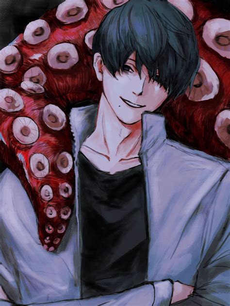 Yoshida Hirofumi And Octopus Devil Chainsaw Man Drawn By Mon