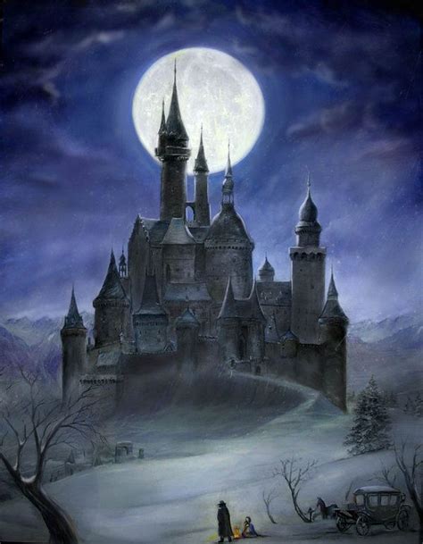 Gothic Castle Reworked By Dashinvaine On DeviantArt Gothic Castle Fantasy Castle Castle Art