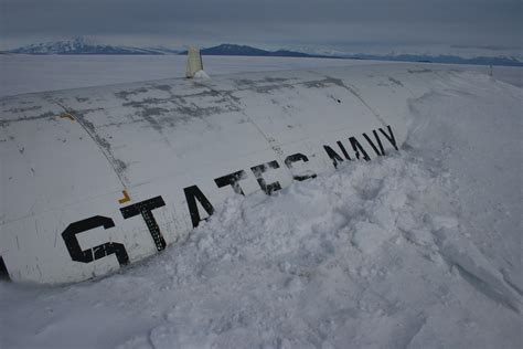 Abandoned In Antarctica The 1970s Airplane Buried In Snow