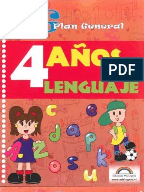 Gratis de aprender a leer preescolar fichas para que los niños. plan general 4 años.pdf (con imágenes) | Lenguaje en niños ...