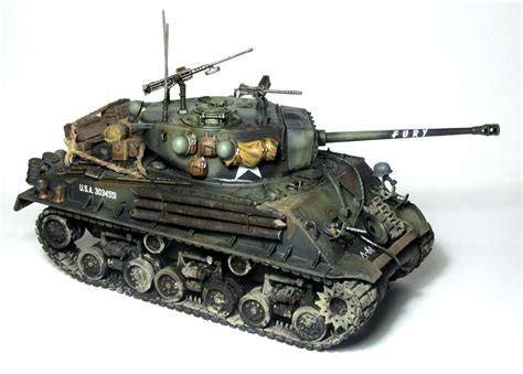 Italeri Sherman M4a3e8 Fury 135 Album On Imgur Tank Fury