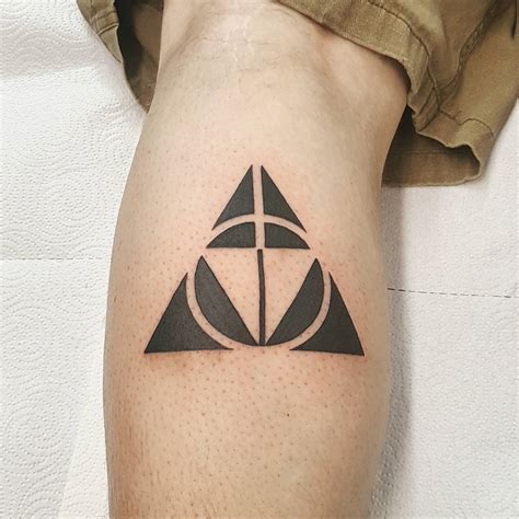Deathly Hallows Tattoo Designs Ideas And Meaning Tattoos For You