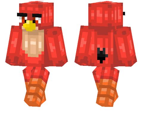 Red Bird Minecraft Pe Skins