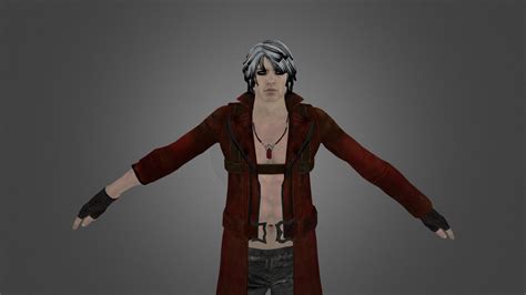 Dmcdevil May Cry Classic Dante Download Free 3d Model By Tremolo