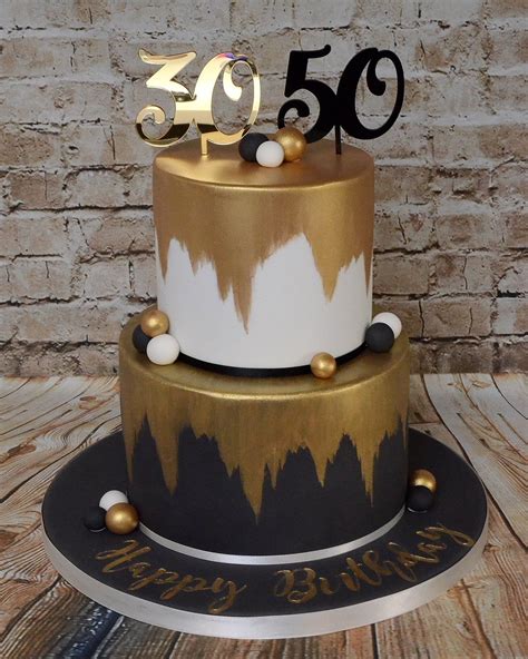 Celebration Cakes Clare S Cake Boutique Th Birthday Cake For Men Th Cake Elegant