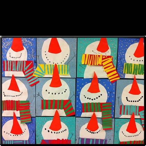 Art Kindergarten Christmas Art Projects Winter Art Lesson Crafts
