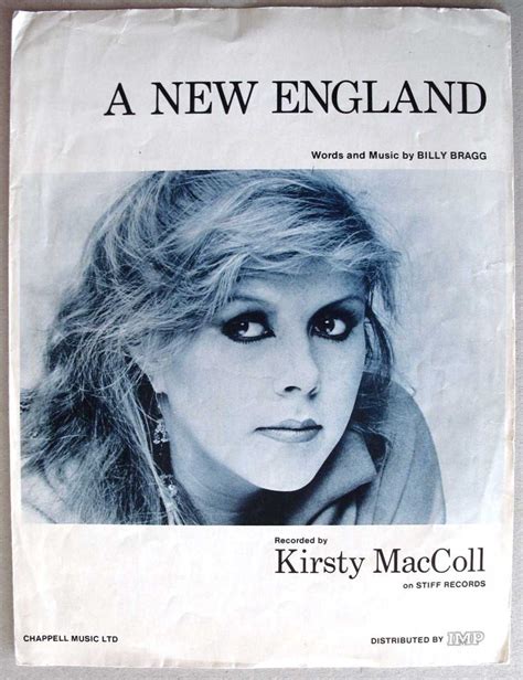 A New England Kirsty Maccoll