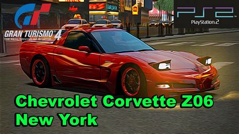 Gran Turismo 4 Hd Chevrolet Corvette Z06 C5 00 In New York Youtube