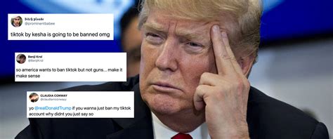 Tiktokers React To Trumps Plan To Ban Tiktok Memes And Reactions Syrup