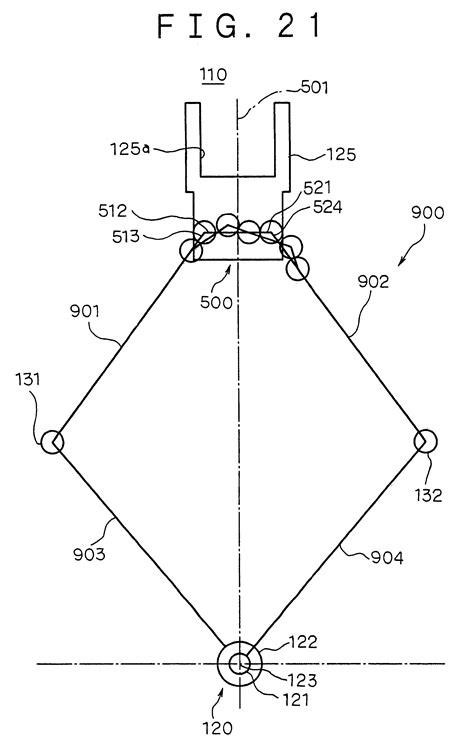 Patent US6558107 - Robot arm mechanism - Google Patents