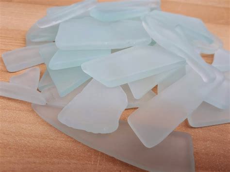 Sea Foam Tumbled Glass 1 Lb Bulk Faux Sea Glass Etsy