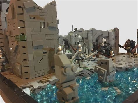 The Fall Of Osgiliath Lego Lotr Moc Lego Amino