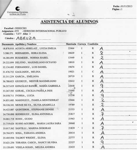 Mira Tu Nota Notas Primer Parcial Internacional Publico Dr Abruza