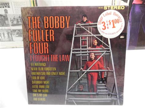 Bobby Fuller Four I Fought The Law Stereo Mustang Old Store Stock Lp Sealed